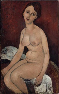 seated nude Amedeo Modigliani Oil Paintings